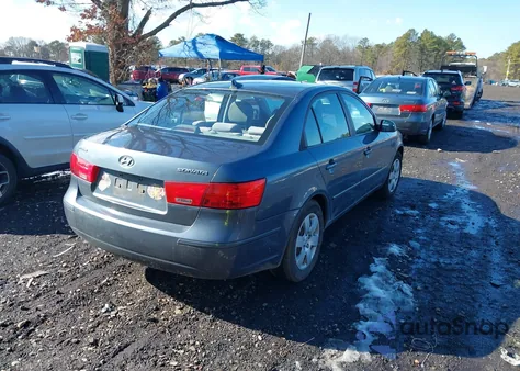 2010 Hyundai Sonata Gls from USA, damaged, VIN 5NPET4AC8AH619415